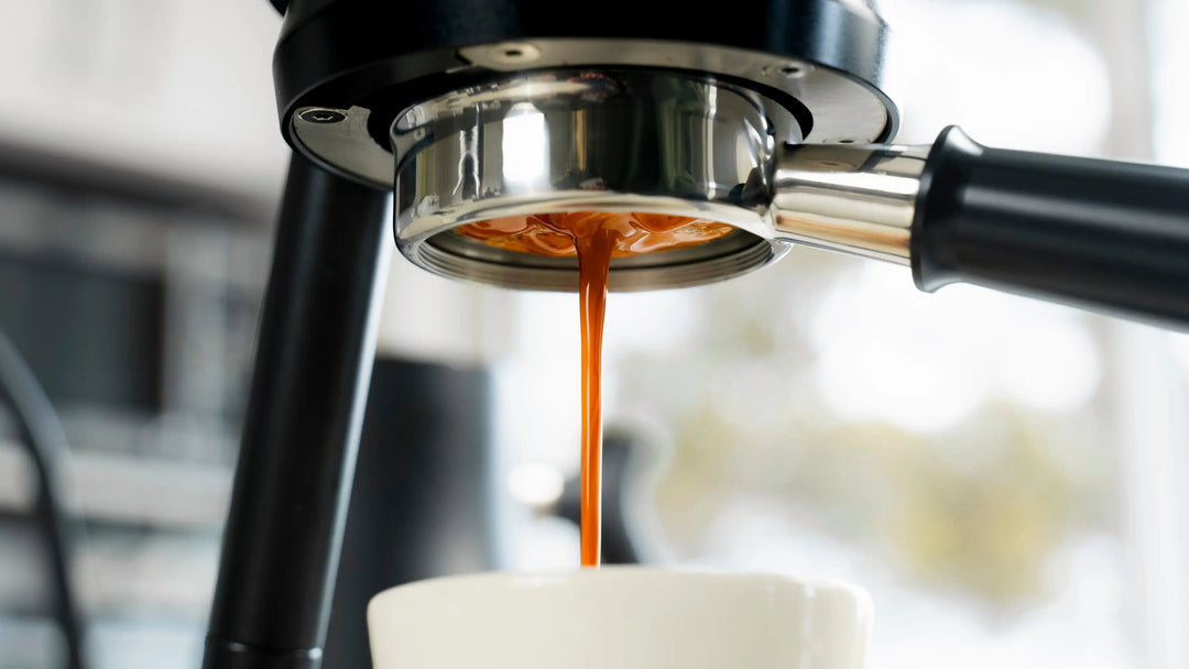 Single stream extraction from Brua3 Max naked portafilter