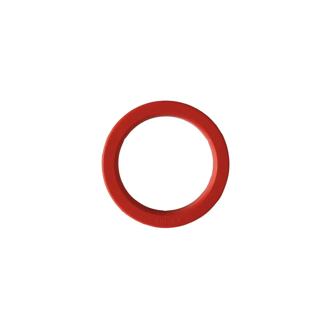 A red silicone gasket seal designed for e61 machines and the Brua3 Max.
