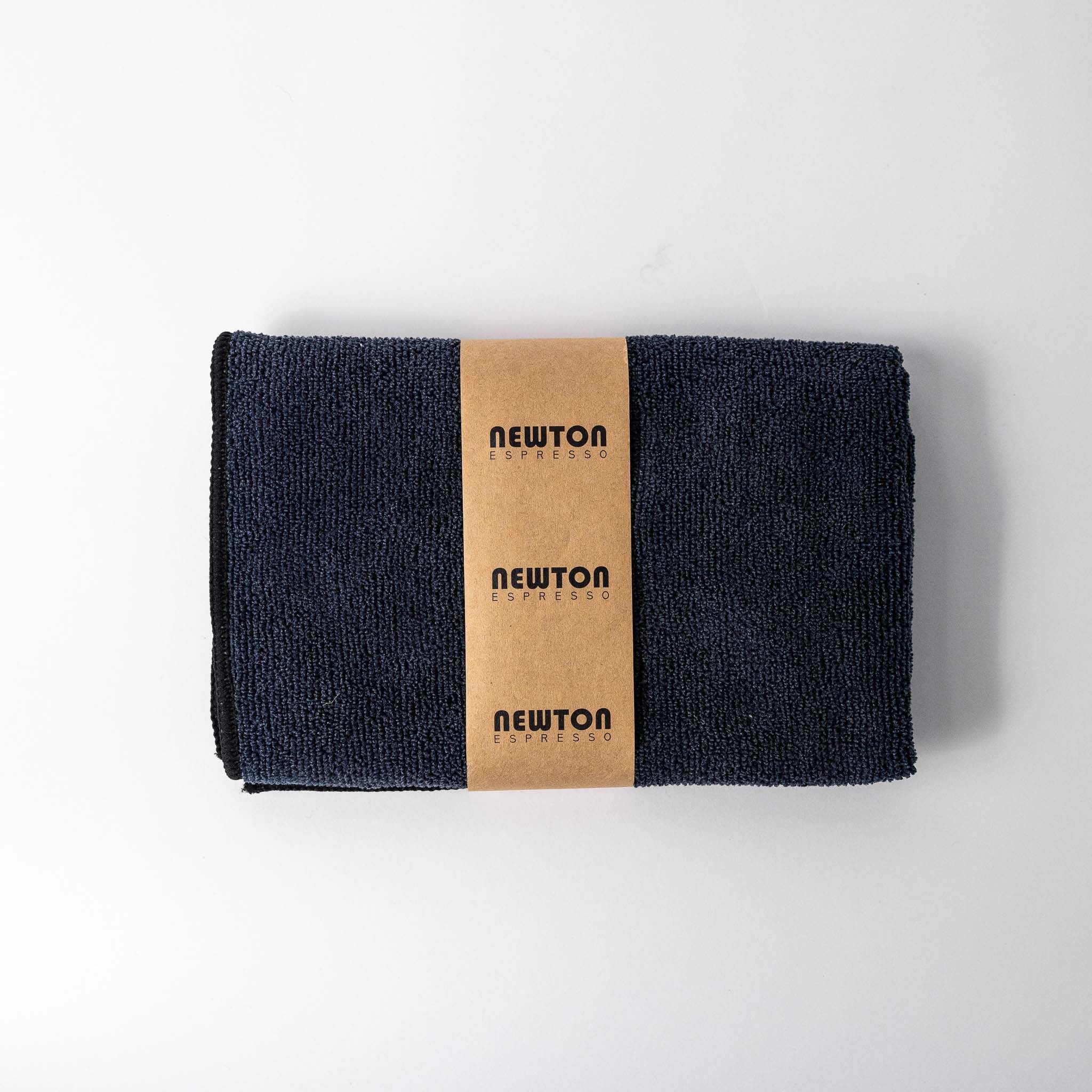 Black Microfibre Barista Cloth (single) - Newton Espresso